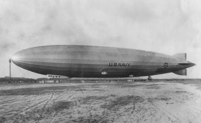 El USS Los Ángeles, un dirigible americano muy alemán