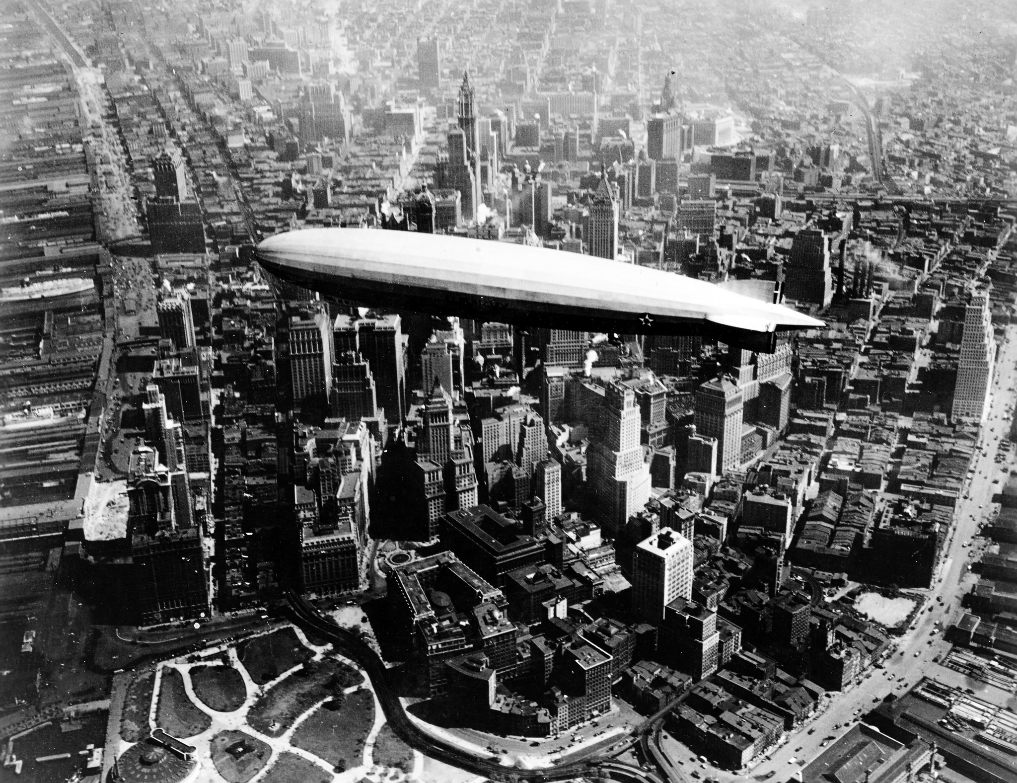 Over Southern Mnhttan island