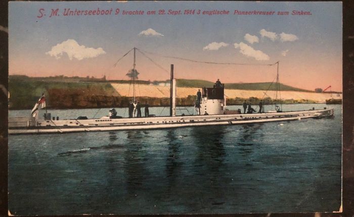 U-9, 36.000 toneladas al fondo en una&nbsp;hora