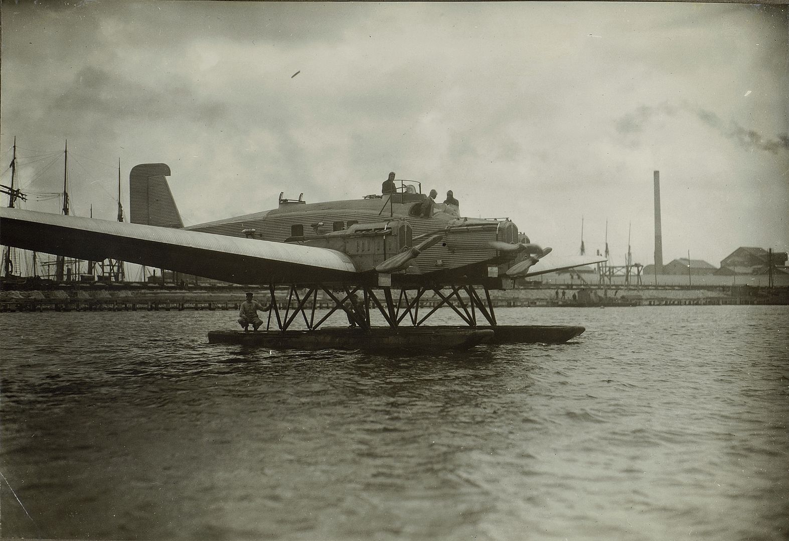 Junkers K 30 R42 ab 1926-27 im Betrieb. 23 von total 30 K 30 unter der Typenversion R 42 an die UdSSR-1