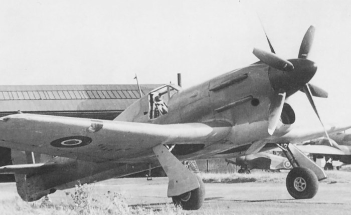 Hawker Tornado, progenitor del Typhoon y del Fury&nbsp;II