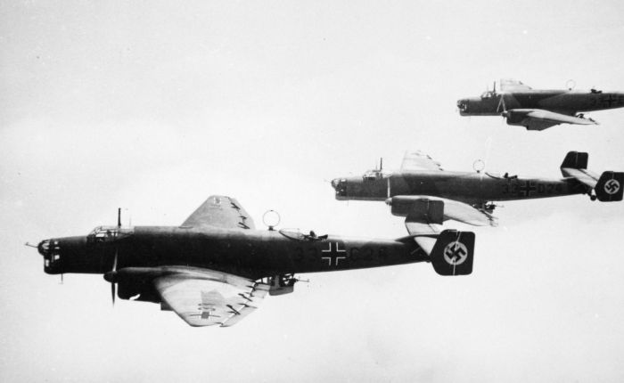 Junkers 86, un bombardero con motores diésel
