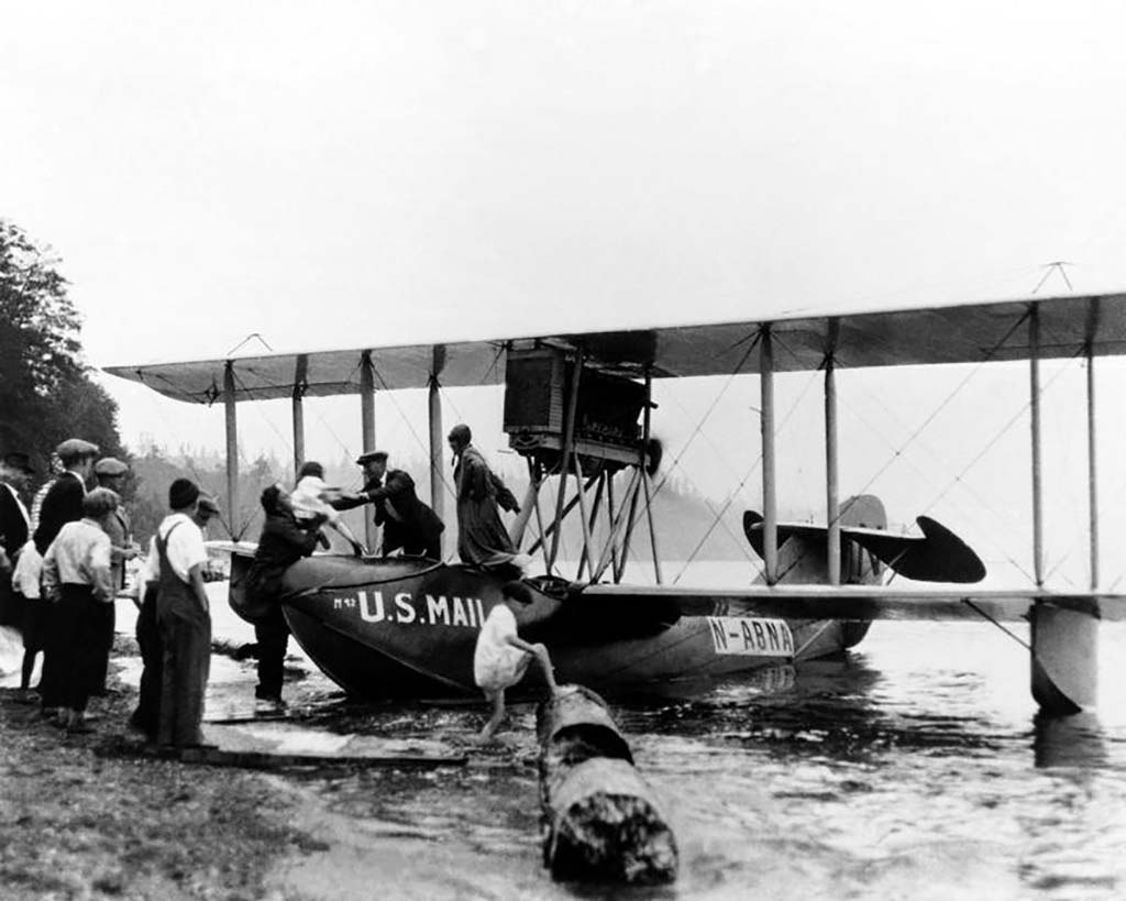B-1 Civil Flying Boat on Water