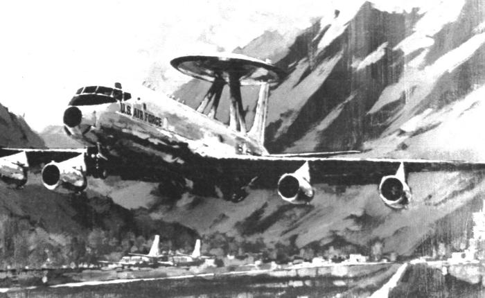 Proyectos de Boeing y Douglas antes del E-3&nbsp;AWACS