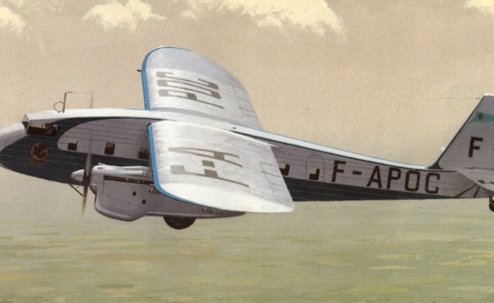 Potez 62, un avión moderno para Air France