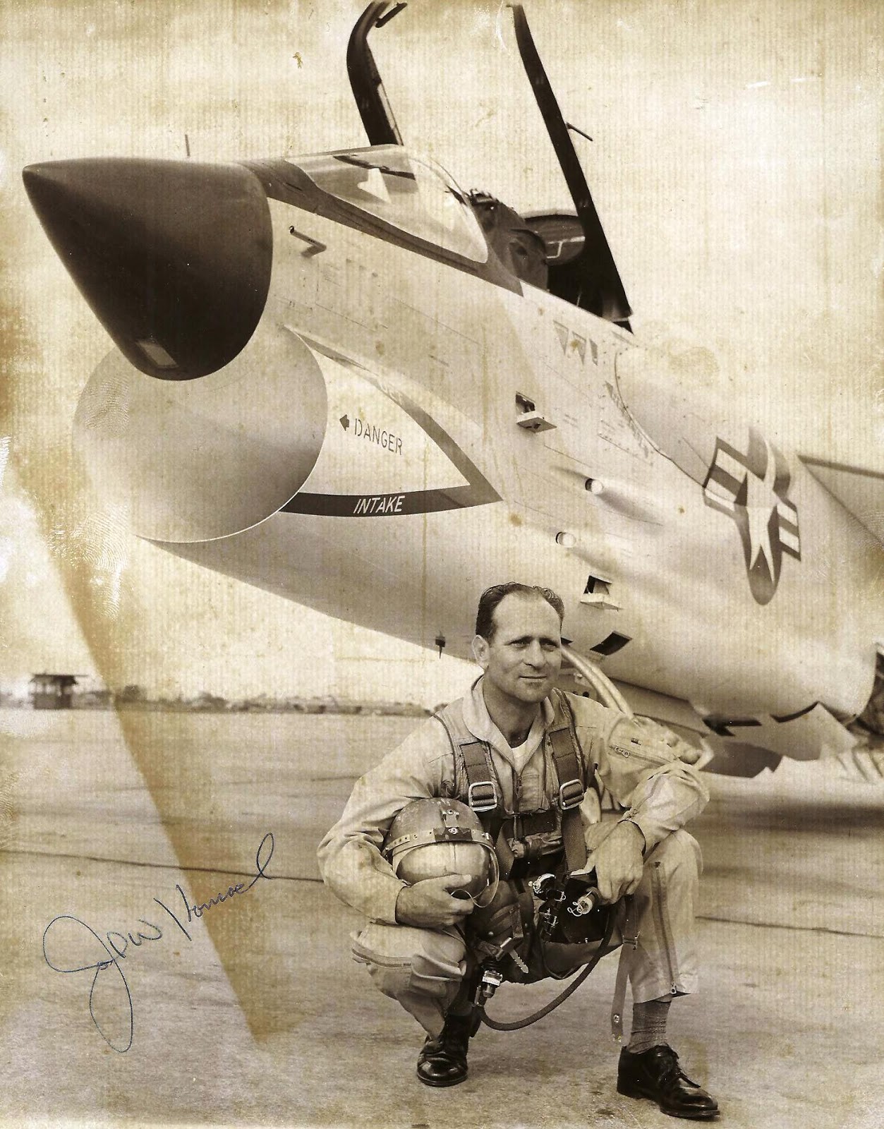 john W konrad Vough test pilot