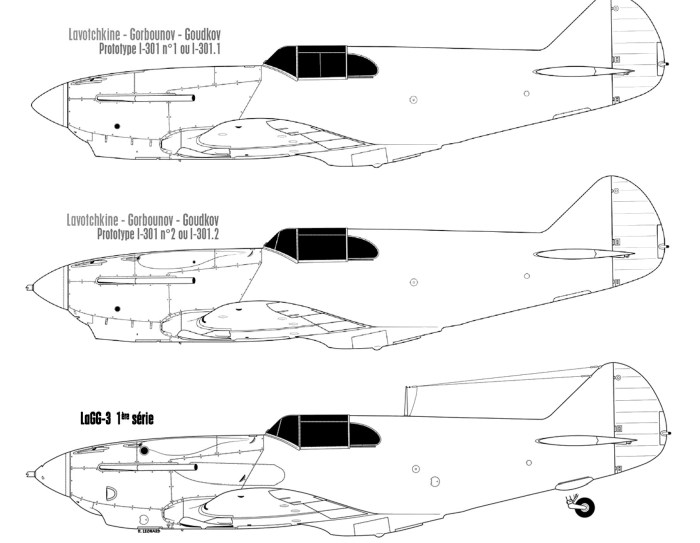 lavochkin-gorbunov-gudkov-lagg-3 fisr series