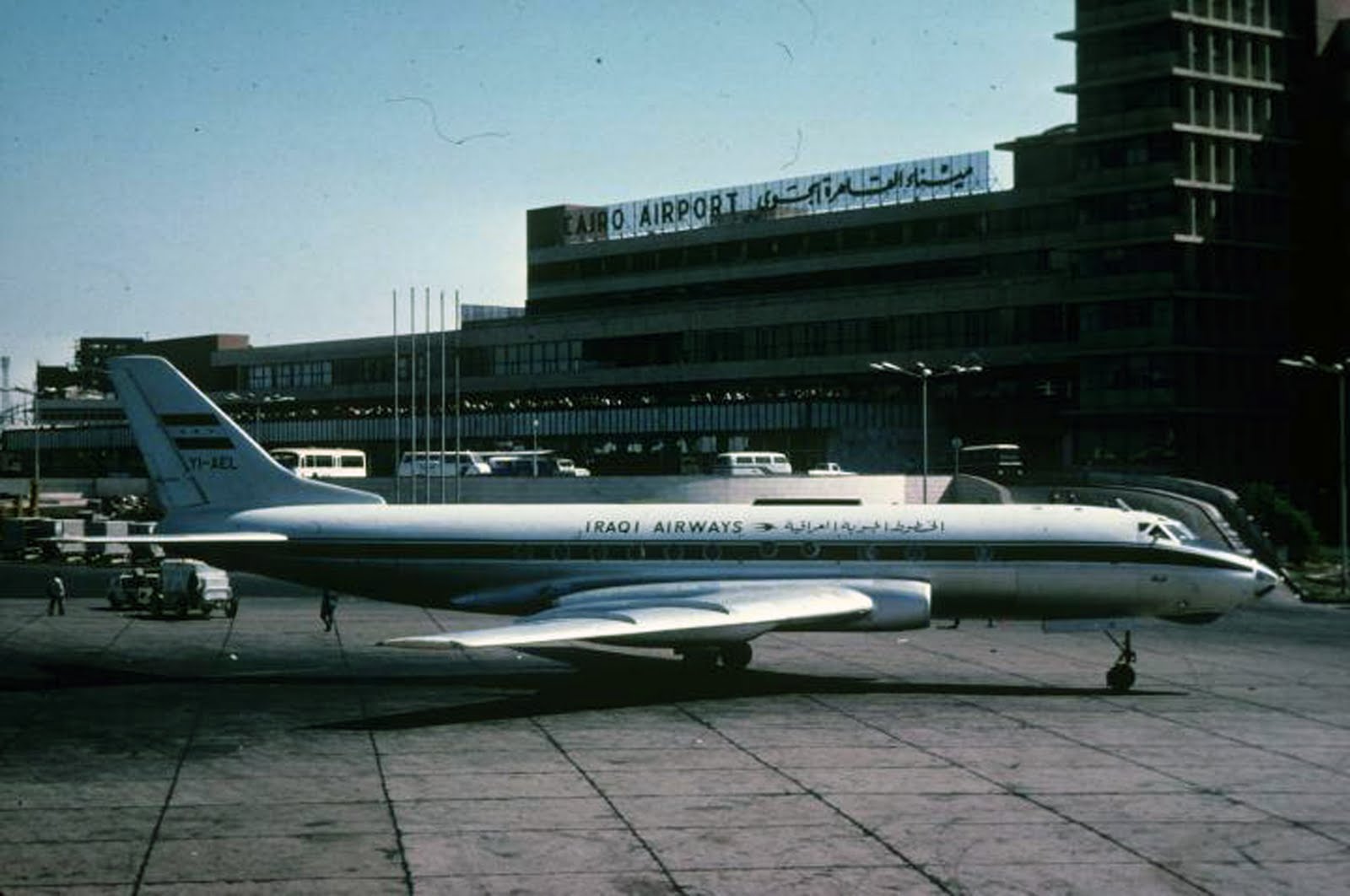 TU-124 YI-AEL IRAQI AIRWAYS EL CAIRO