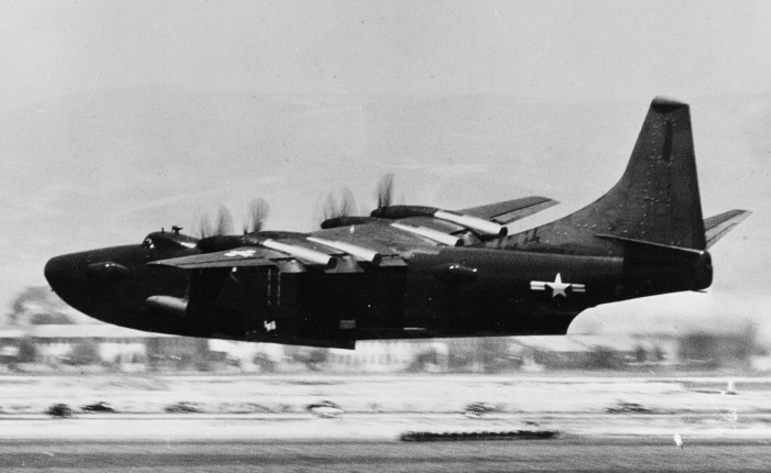 Convair Tradewind, víctima de un motor poco fiable