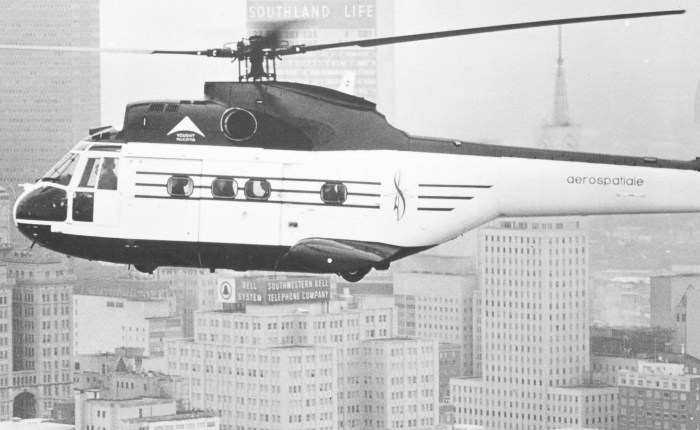 Primer vuelo del Aerospatiale&nbsp;Puma