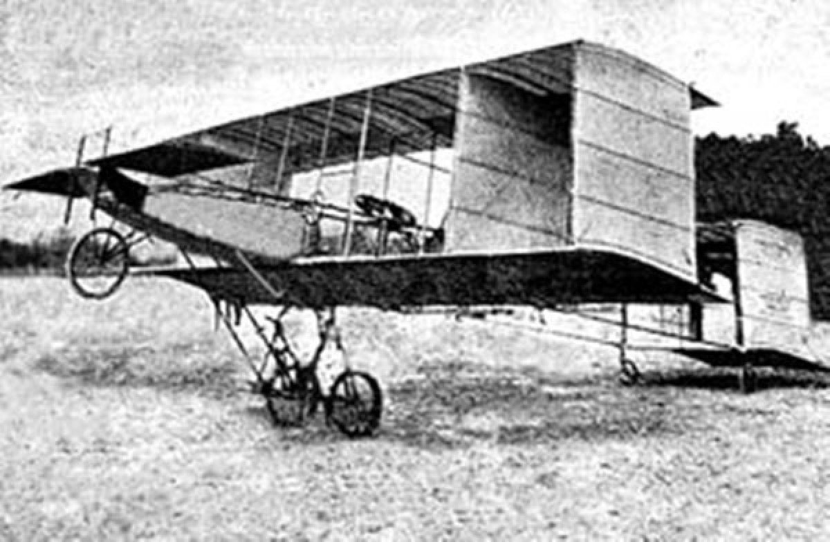 Aeroplano Voisin de Andre Bellot primer vuelo en Cuba