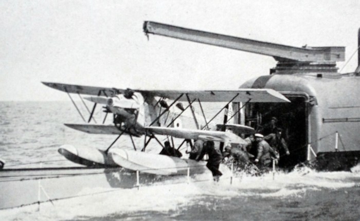 Parnall Peto, los ojos del submarino HMS&nbsp;M2