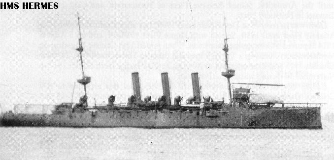 Hermes as seaplane carrier