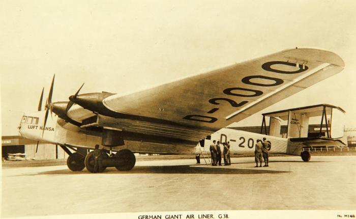 Junkers G38, el avión más grande del mundo en&nbsp;1929