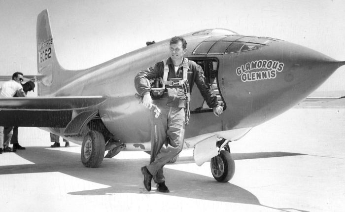 Chuck Yeager (13 febrero 1923 – 7 diciembre 2020). DEP.