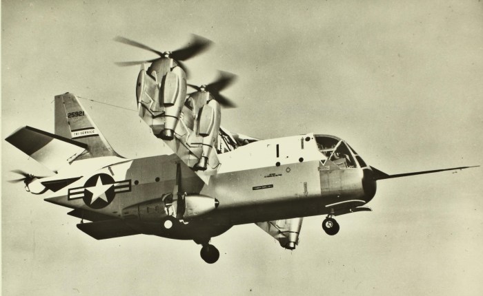XC-142, un VTOL para cargas de hasta 4&nbsp;Toneladas