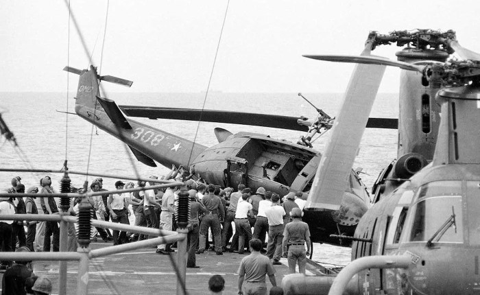 Operación Frequet Wind, fin de la involucración americana en&nbsp;Vietnam