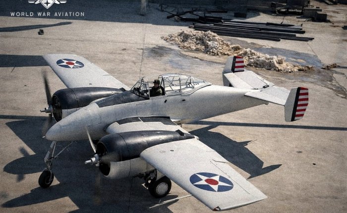 1941, vuela el XP-50, desarrollo del Skyrocket de la&nbsp;Marina