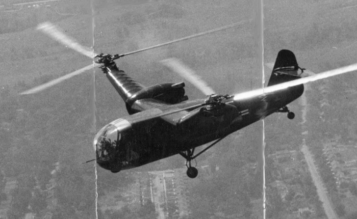 1946. McDonnell Whirlaway, primer doble rotor con&nbsp;éxito